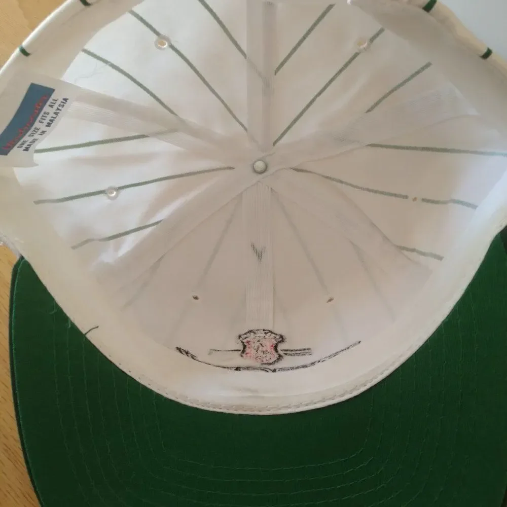 Deadstock Vintage Beck's Brewery Pinstripe Snap Back Hat